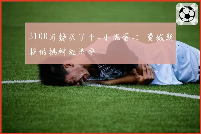 3100万镑买了个_小混蛋_:曼城新核的挑衅经济学